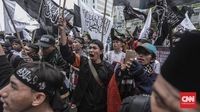 Aksi Mujahid 212 di sekitar Bundaran HI dan Istana Negara, Jakarta