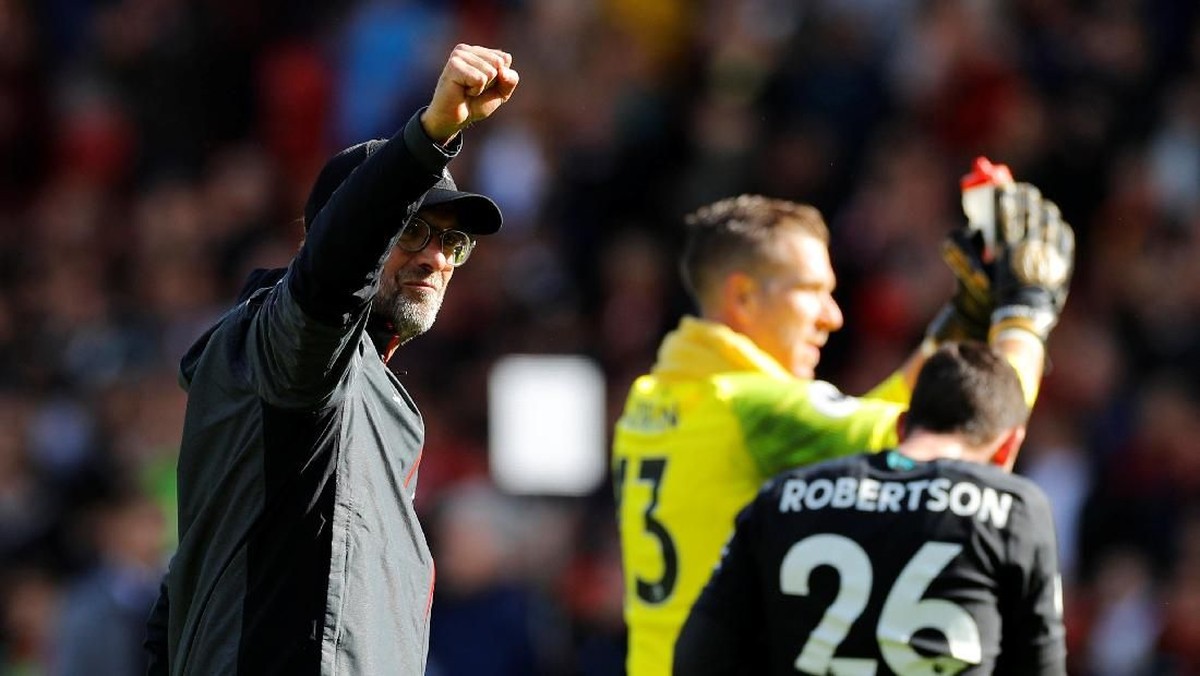 Juergen Klopp tidak puas dengan performa Liverpool meski menang atas Sheffield United (Phil Noble/Reuters)