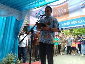 Resmikan Bedah 1.000 PAUD, Anies Ingin Anak Belajar dengan Senang