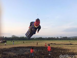 Kemeriahan Festival Layang Lakbok Art & Culture di Ciamis