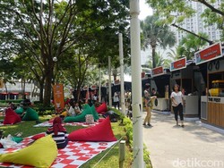 Serunya Cicip Makanan Kekinian Sambil Piknik di Festival Ini