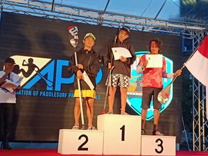 Atlet Stand Up Paddle BPJAMSOSTEK Juarai Turnamen Internasional