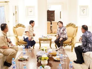 Prabowo Bertemu Suharso, Sampaikan Usul Program untuk Periode Kedua Jokowi