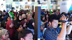 Hebohnya Warga Bandung Sambut Oppo A9 2020