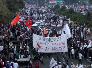 Selain Minta Jokowi Turun, Orator Aksi Mujahid 212 Juga Bicara Khilafah