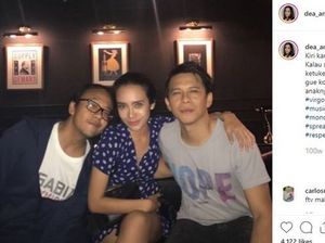 Dea Ananda Diapit 2 Ariel, Tapi Diprotes karena Malah Rangkul Vokalis NOAH Dea Ananda Diapit 2 Ariel, Tapi Diprotes karena Malah Rangkul Vokalis NOAH