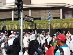 Massa Aksi Mujahid 212 Mulai Berkumpul di Bundaran HI