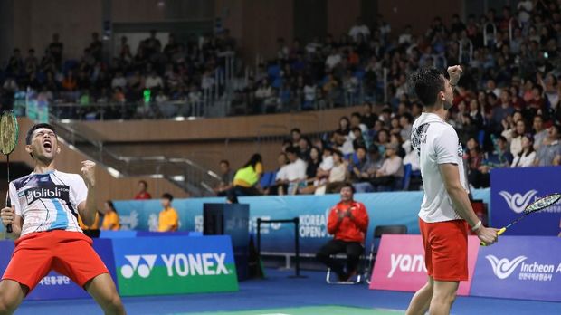 Fajar/Alfian Tak Mau Pongah Hadapi Final Korea Open 2019