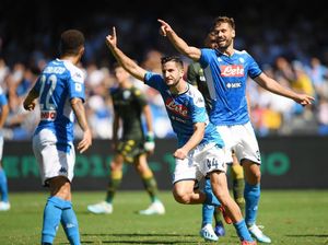 Napoli Vs Brescia: Partenopei Menang Tipis 2-1