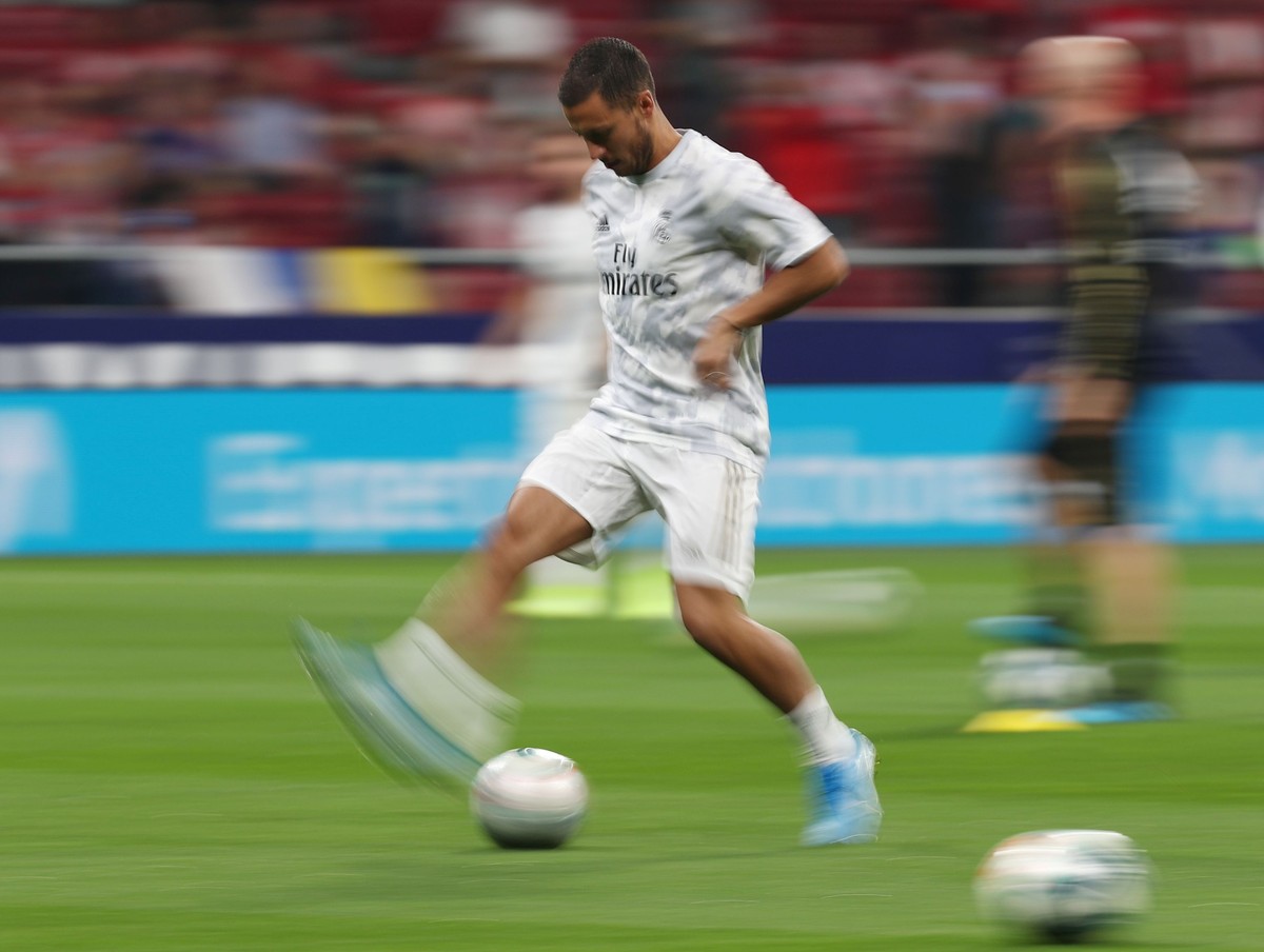 Eden Hazard belum berkilau di Real Madrid. (Foto: Sergio Perez / Reuters)