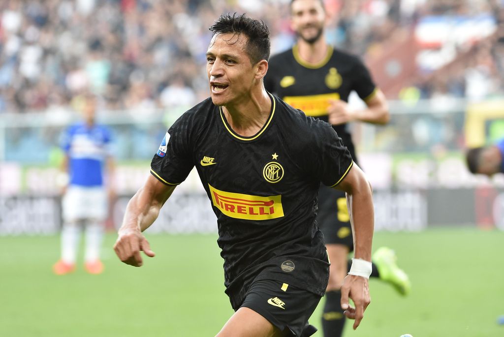Alexis Sanchez di Inter Milan  (Photo by Paolo Rattini/Getty Images)
