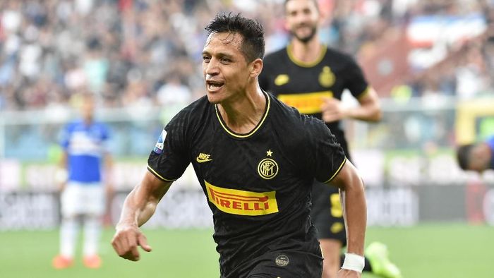 Alexis Sanchez jatuh cinta lagi dengan sepakbola setelah gabung Inter Milan (Paolo Rattini/Getty Images)