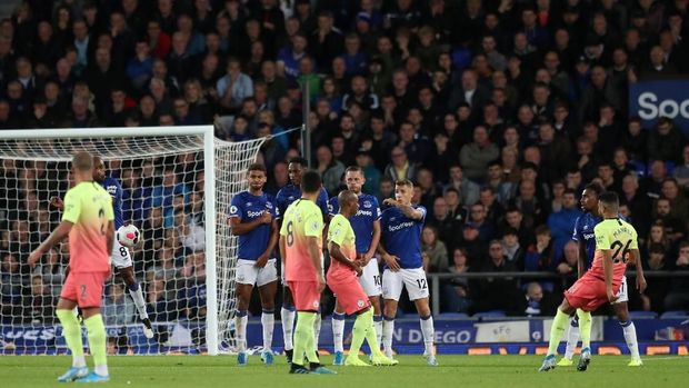 JUDI ONLINE Man City Bekuk Everton 3-1 di Goodison Park
