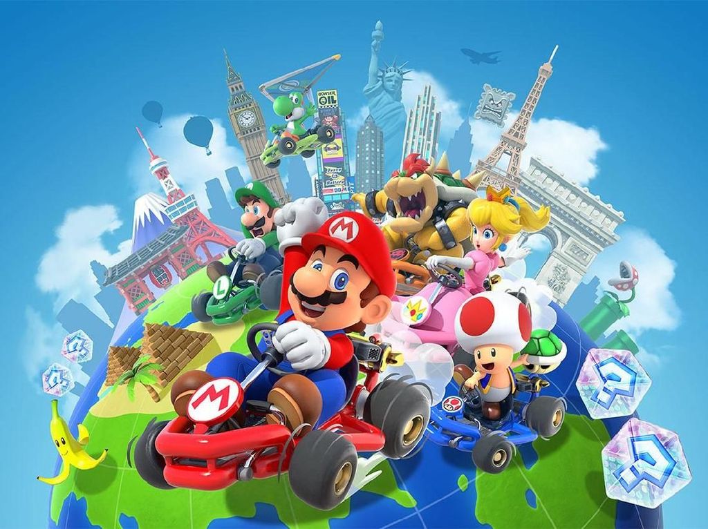 Nintendo Hadirkan Mode Multiplayer untuk Mario Kart di iOS Nintendo Hadirkan Mode Multiplayer untuk Mario Kart di iOS
