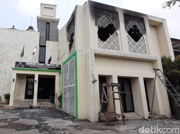 Penampakan Terkini Rumah Opick Usai Terbakar