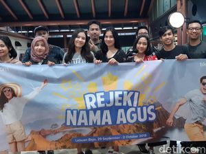 1, 2, 3... Para Agus OTW ke Labuan Bajo! 1, 2, 3... Para Agus OTW ke Labuan Bajo!