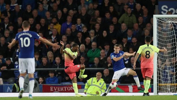 JUDI ONLINE Man City Bekuk Everton 3-1 di Goodison Park