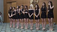 Fromis_9 Cantik Banget Jelang Super K-Pop Festival Jakarta