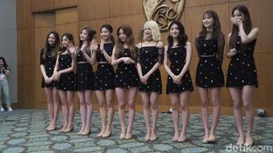 Fromis_9 Cantik Banget Jelang Super K-Pop Festival Jakarta