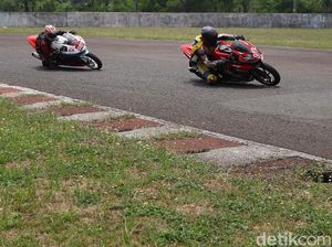 Giliran Honda CBR250RR Jajal Aspal Sentul