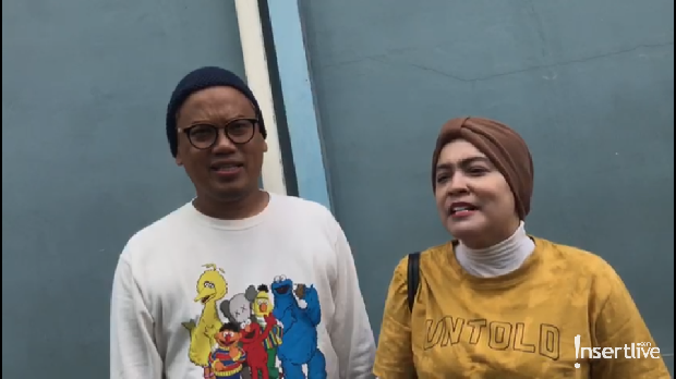 Uya Kuya dan Astrid di Gedung Trans TV