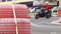 Asyiknya Slalom di Atas Jok New Supra GTR