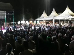 Ribuan Umat Islam Gelar Zikir Akbar Peringati Setahun Gempa Palu