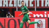 Duel Milan vs Fiorentina berlangsung di Stadion San Siro, Senin (30/9/2019) dini hari WIB. Marco Luzzani/Getty Images.