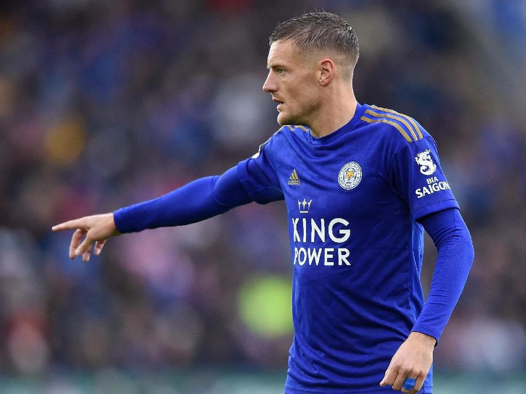 Dua Catatan Spesial Jamie Vardy di Pesta Gol Leicester Dua Catatan Spesial Jamie Vardy di Pesta Gol Leicester