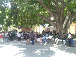 Massa Aksi #GejayanMemanggil2 dari UIN Yogya Mulai Berkumpul