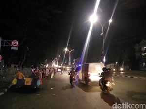 Mahasiswa di DPRD Sulsel Bubar, Lalin Kembali Normal