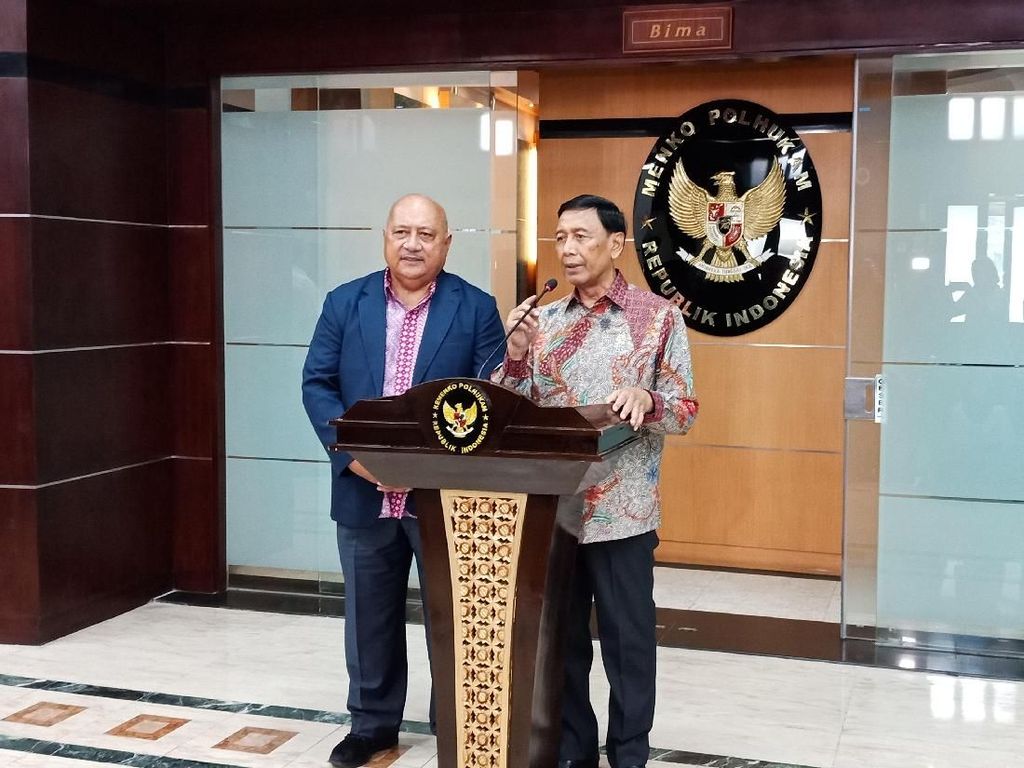 Dikunjungi Eks Menhan Fiji, Wiranto Bicara Soal Kedaulatan Papua Dikunjungi Eks Menhan Fiji, Wiranto Bicara Soal Kedaulatan Papua