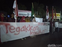 Kadernya Tertembak, IMM Salat Gaib di Mapolres Tegal