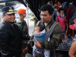 Wagub Sulsel Temui Warga Korban Kerusuhan di Wamena