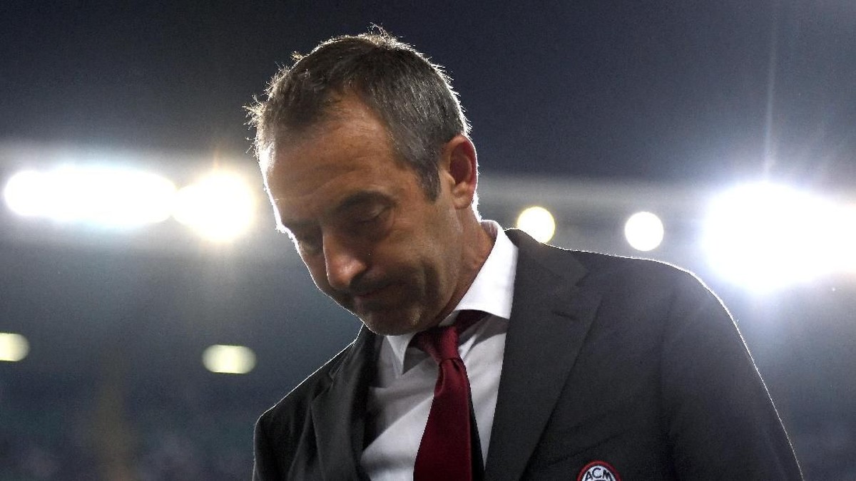 AC Milan tidak sabaran pada Marco Giampaolo. Foto: Alessandro Sabattini / Getty Images