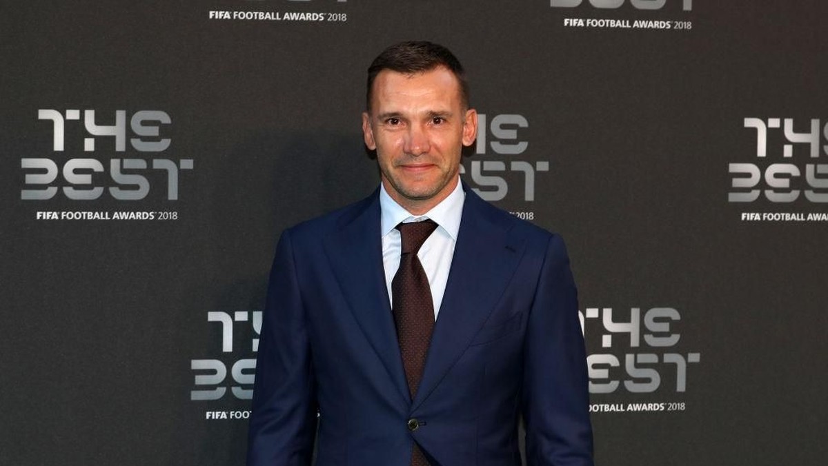Andriy Shevchenko menjadi orang pertama yang membawa Ukraina tampil di Piala Eropa sebagai pemain dan pelatih. Foto: Dan Istitene/Getty Images