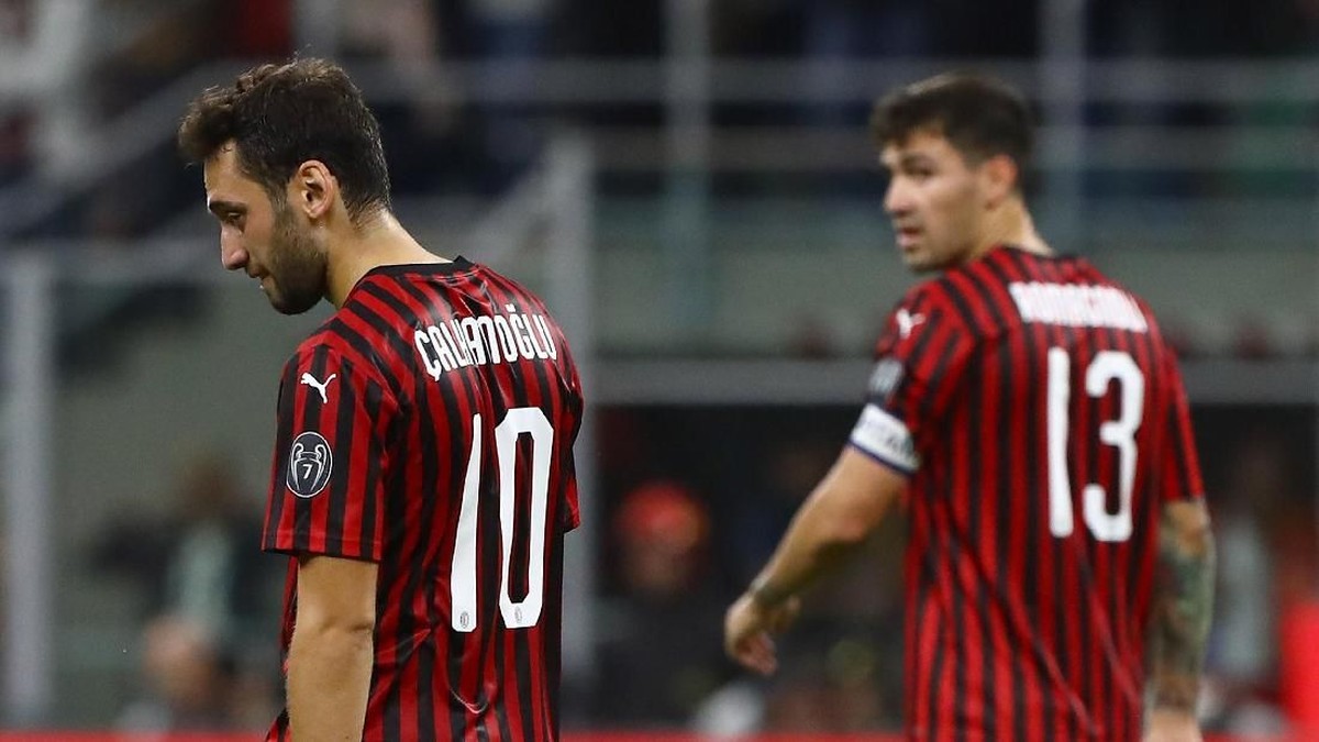 AC Milan terpuruk di peringkat ke-14 klasemen Liga Italia (Foto: Getty Images)