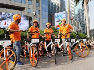 Jasa Pengiriman Logistik Ini menggunakan Sepeda Lho