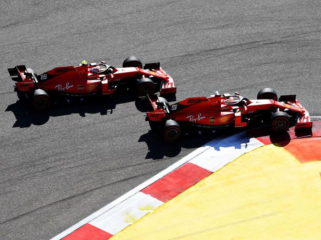 Team Order Kacau, Ferrari Gagal Juara di GP Rusia