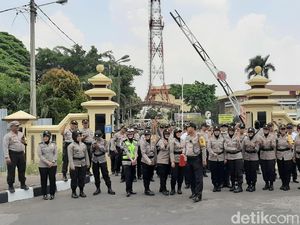 Ada Aksi Mahasiswa, Pengamanan di Mapolda Sumsel Diperketat