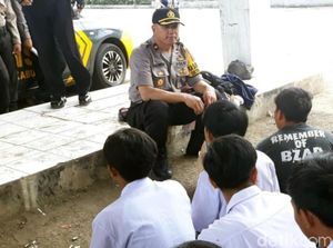 Polisi Amankan Puluhan Pelajar Sukabumi yang Akan Demo ke Jakarta