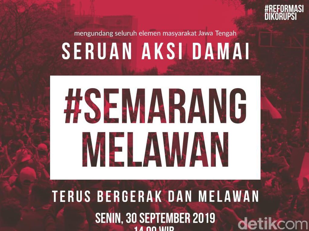 Ada Seruan Aksi #SemarangMelawan, Ganjar: Tidak Tahu Mau Demo Apa Lagi Ada Seruan Aksi #SemarangMelawan, Ganjar: Tidak Tahu Mau Demo Apa Lagi