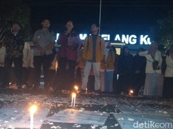 Rekannya Meninggal, IMM Gelar Aksi di Polres Magelang Kota