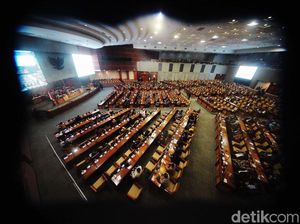 Suasana Rapat Paripurna Akhir Jabatan 2014-2019