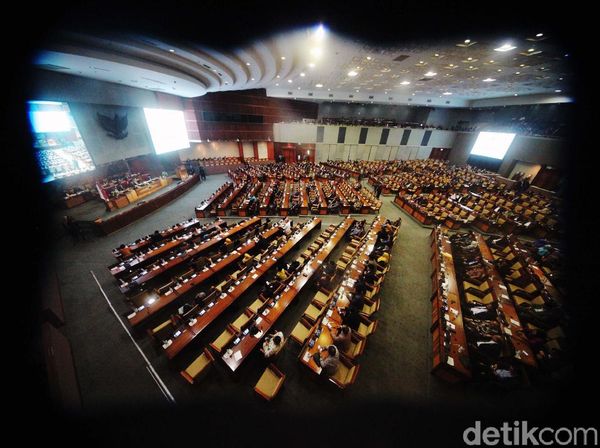 Suasana Rapat Paripurna Akhir Jabatan 2014-2019