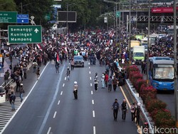 Antisipasi Demo, Pegawai di Setiabudi Pulang Lebih Awal