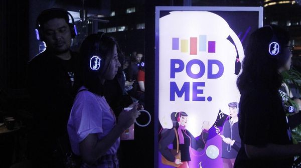 Podme Warnai Hari Podcast Internasional