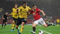 Manchester United bertemu dengan Arsenal di pekan ketujuh Liga Inggris yang digelar di Old Trafford, Selasa (1/10/2019) dinihari WIB. Istimewa/Michael Regan/Getty Images.