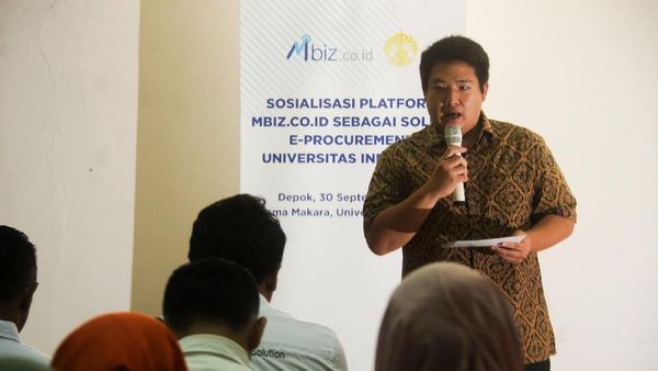 Sosialisasi Platform Mbiz Sebagai Solusi e-Procurement