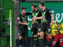 Wolfsburg menjadi klub kedua di Jerman yang belum terkalahkan. Tiga kali menang dan tiga kali imbang menempatkan mereka di posisi tujuh klasemen sementara.  (Peter Steffen / dpa / AFP)
